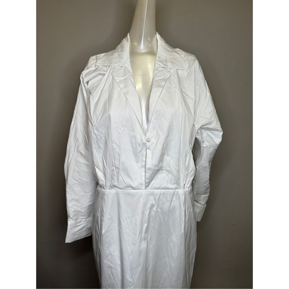 Bernadette Long Sleeve Organic Cotton Claire Shirt Dress Size FR 42 (US10) $1020 - Picture 5 of 12